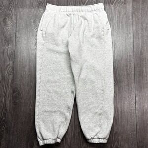 Lululemon Pants Womens Medium Gray Scuba Mid Rise Oversized Joggers 29x26